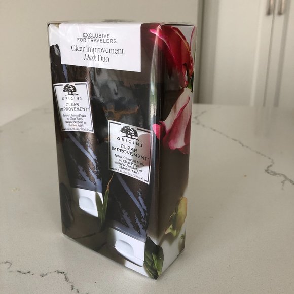 Origins Active Charcoal Mask Duo Brand New - Picture 2 of 3